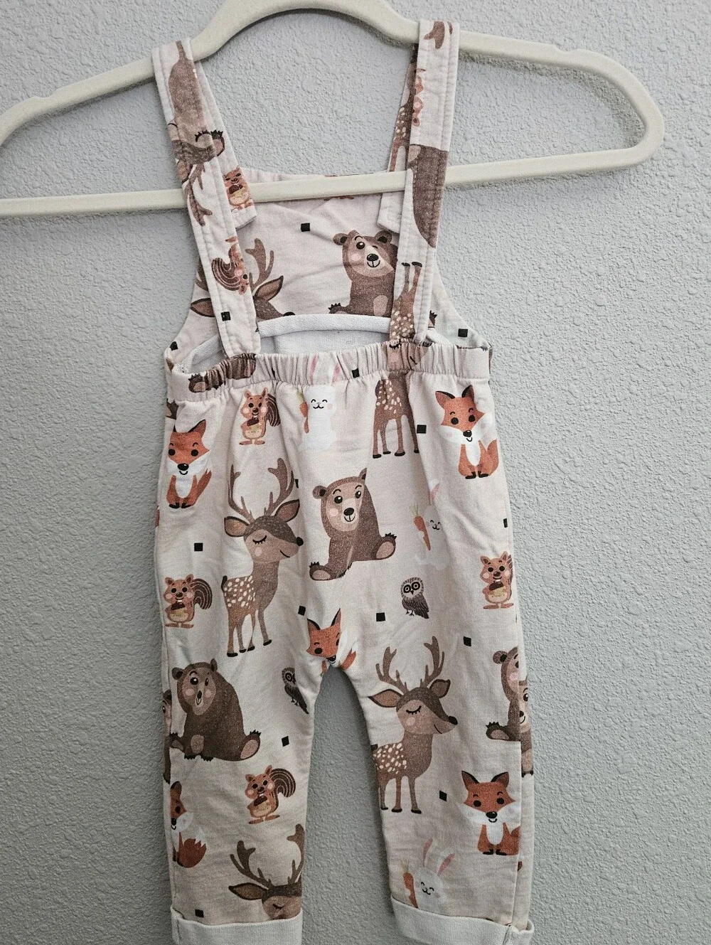 Peppy Mini 18 Month Toddler Woodland Animals Overalls